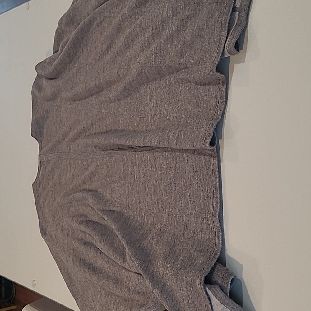 Euc Athleta Grey Reversible Polyester/Merino Wool… - image 7